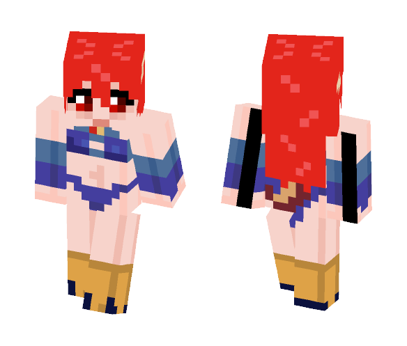 Mink (Dragon Half) - Female Minecraft Skins - image 1