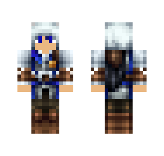 BLue hair assassin - Male Minecraft Skins - image 2