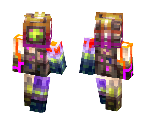 Paint Job Worker From Outer Space - Male Minecraft Skins - image 1