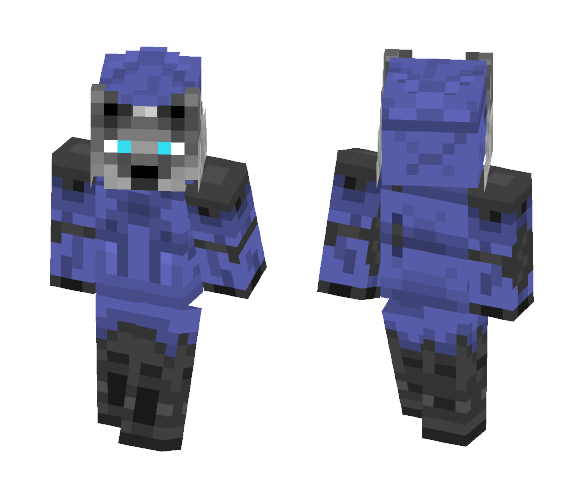 Sky Wolf - Male Minecraft Skins - image 1