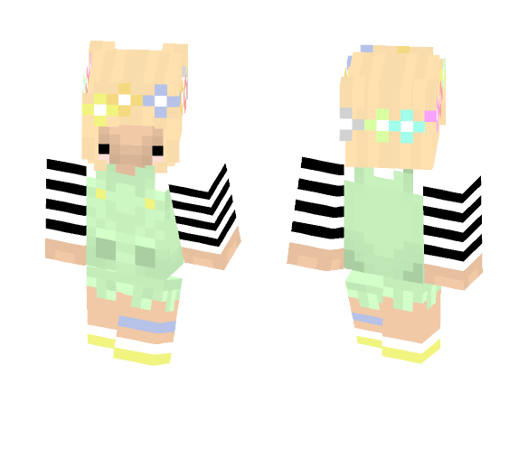 ???? Garden Girl ????// 2nd skin :D - Girl Minecraft Skins - image 1