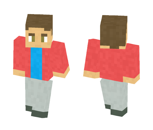 Boy in hoodie - Boy Minecraft Skins - image 1