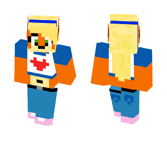 Coco Bandicoot - Female Minecraft Skins - image 1