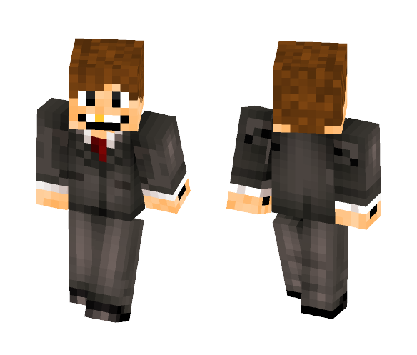 Guy With Tuxedo - Male Minecraft Skins - image 1