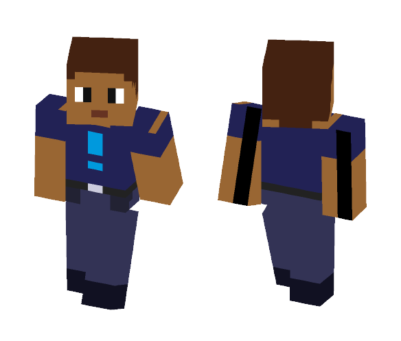 Sanders from the Ridonculous Race - Female Minecraft Skins - image 1