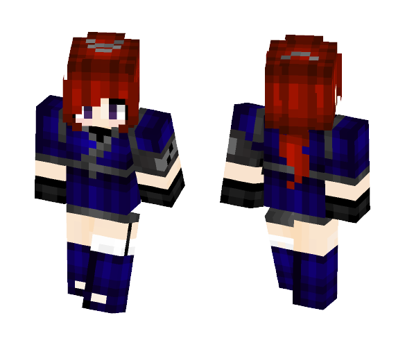 TypicalB {Ninja Girl} - Female Minecraft Skins - image 1