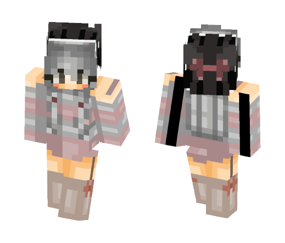 ~~Colorless~~ - Female Minecraft Skins - image 1