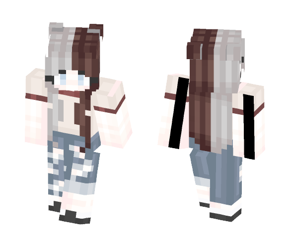 yikes (better in 3d) - Female Minecraft Skins - image 1