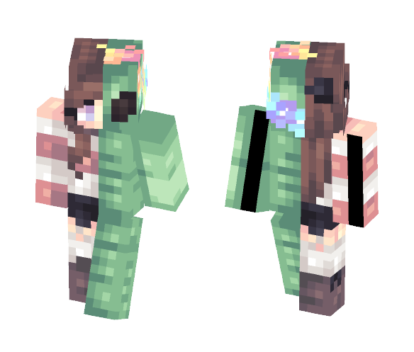 oh h- YOU'RE AN ALIEN!? - Interchangeable Minecraft Skins - image 1