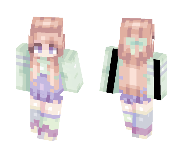 Blooming to life // Reshade - Female Minecraft Skins - image 1