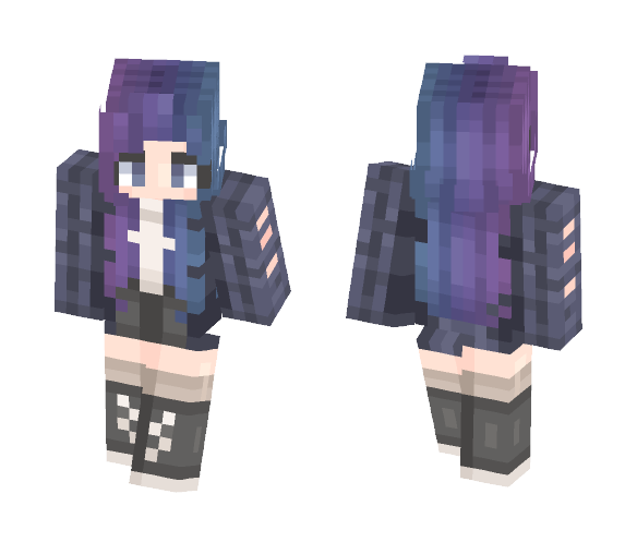 "Ombre" Hair - Female Minecraft Skins - image 1