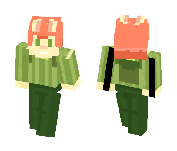 Cucumber Quest - Cucumber - Male Minecraft Skins - image 1