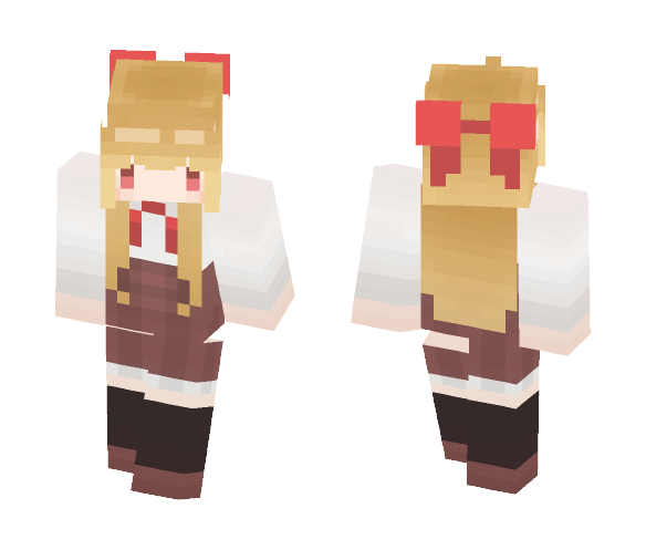 Little girls | Ali red - Female Minecraft Skins - image 1