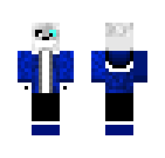Sans The Skeleton - Male Minecraft Skins - image 2
