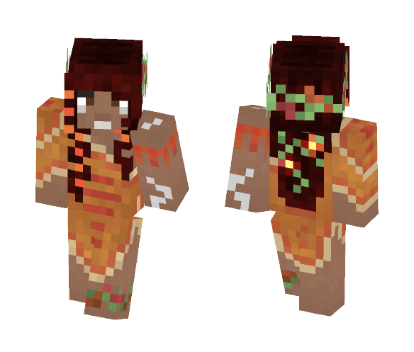 Kahili Frostwalker ᒺSolsticeᒭ - Male Minecraft Skins - image 1
