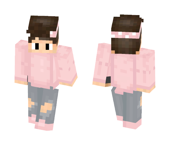Pink is a Manly Color - Male Minecraft Skins - image 1