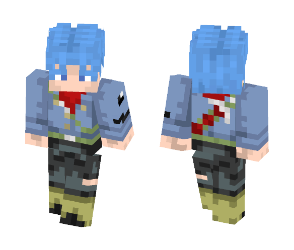Future Trunks (DBS) - Male Minecraft Skins - image 1