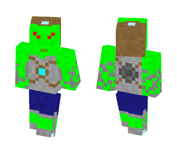 The Alien Outcast - Interchangeable Minecraft Skins - image 1