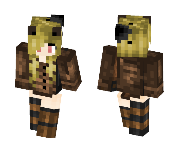 Freddy Fazbear Girl (fnaf 1) - Girl Minecraft Skins - image 1