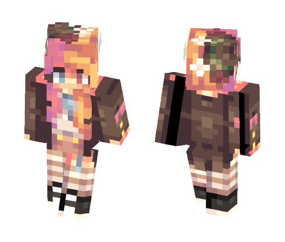Nutea || Pastel Snow's Contest R2 - Female Minecraft Skins - image 1