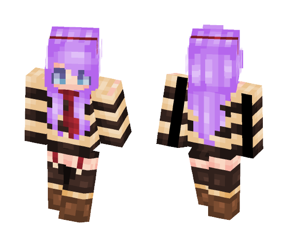 Purple Dream - Female Minecraft Skins - image 1