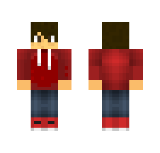 Cool Red Boy Skin (SidGamez) - Boy Minecraft Skins - image 2