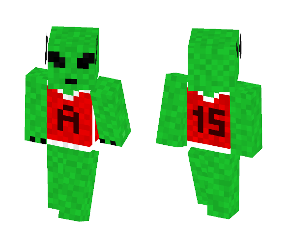 Basketball player -alien- - Male Minecraft Skins - image 1