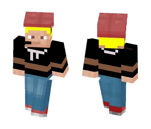 Gamer with hat and headset - Male Minecraft Skins - image 1