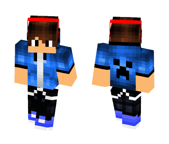 Official FearlessMC Skin - Male Minecraft Skins - image 1