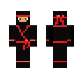 Red Ninja - Male Minecraft Skins - image 2