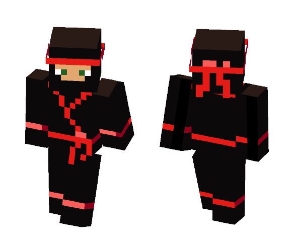 Red Ninja - Male Minecraft Skins - image 1