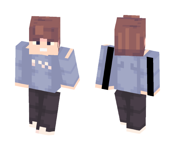 StarLabs sweatshirt guy. - Male Minecraft Skins - image 1