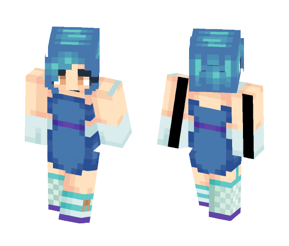 ♥ƒιяє♥ Water (+artsss) - Female Minecraft Skins - image 1