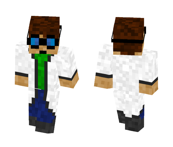 Scientist Yuckbug - Male Minecraft Skins - image 1