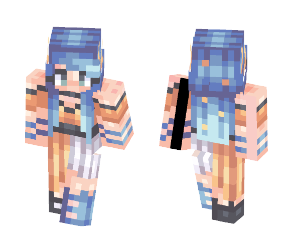 Moon Goddess - Female Minecraft Skins - image 1