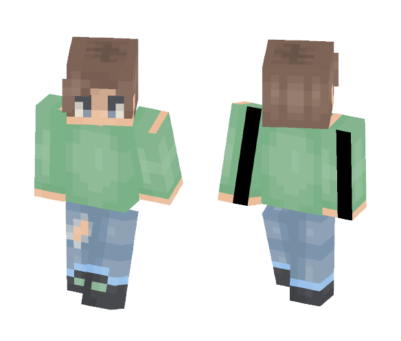 finally re-did my first skin - Male Minecraft Skins - image 1