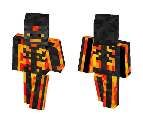 Flame Demon - Male Minecraft Skins - image 1