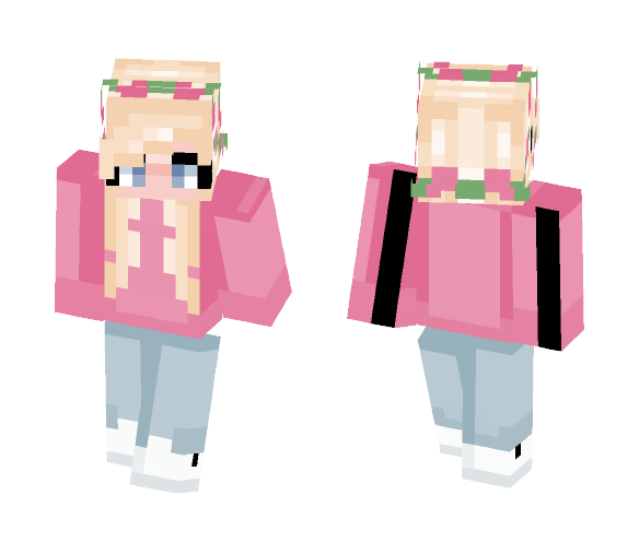 basic // steve model in desc - Female Minecraft Skins - image 1
