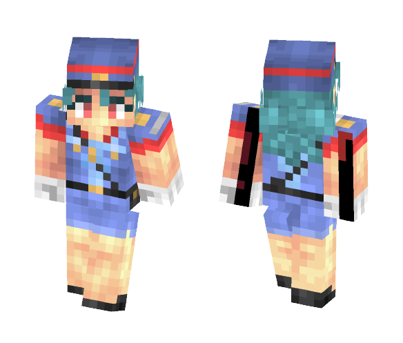 Pokemon - Officer Jenny - Female Minecraft Skins - image 1