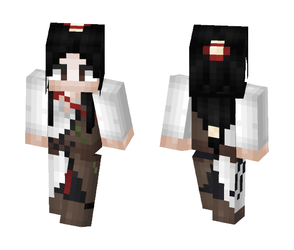 Scholars (with tied hairs) - Male Minecraft Skins - image 1