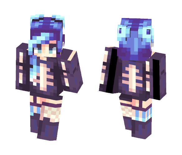 Azure Seas - Female Minecraft Skins - image 1
