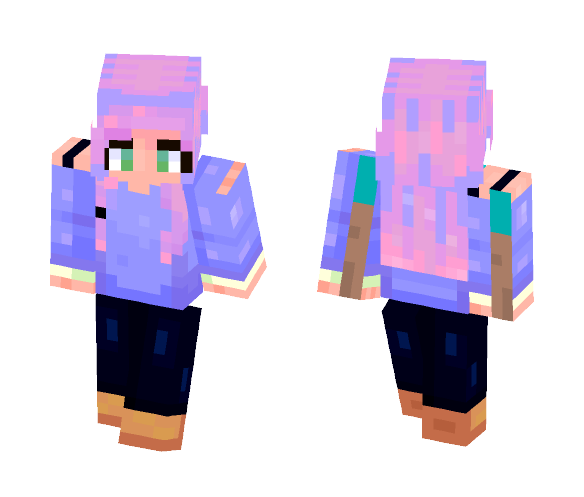 Alzheimer | OC - Female Minecraft Skins - image 1