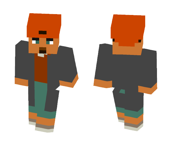 Silent B from Total Drama - Male Minecraft Skins - image 1
