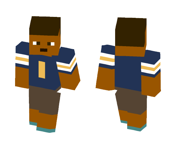 Lightning from Total Drama - Male Minecraft Skins - image 1