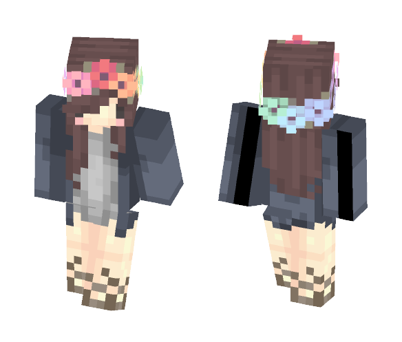 persona/oc || rin - Female Minecraft Skins - image 1