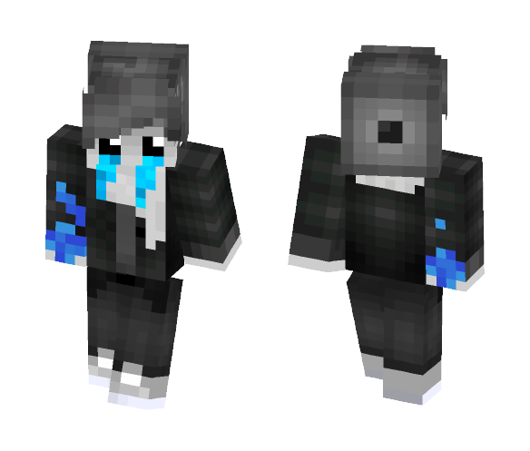A Null Character PvP Skin - Male Minecraft Skins - image 1