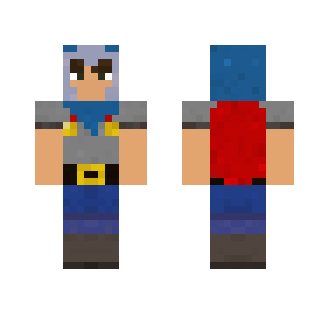 Male Wynncraft Warrior skin - Male Minecraft Skins - image 2