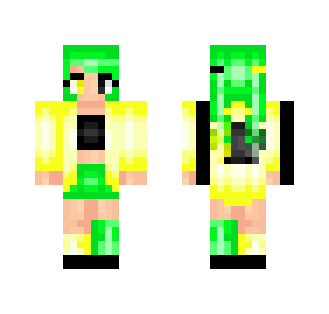 Toxica | Toxic Waste - Female Minecraft Skins - image 2