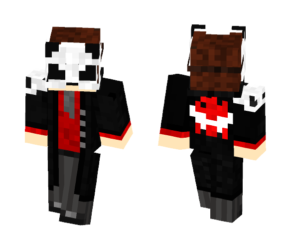Mask panda - Male Minecraft Skins - image 1