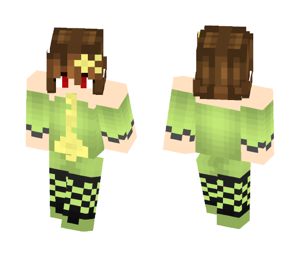 DANCETALE Chara (1) - Female Minecraft Skins - image 1